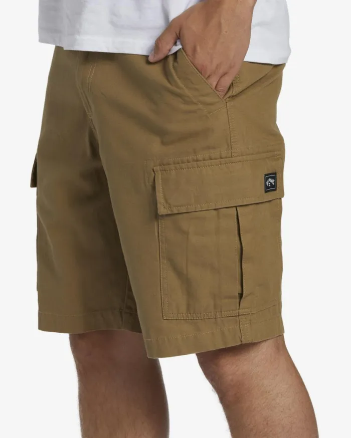 Combat Cargo Shorts Light Khaki Men Billabong Shorts