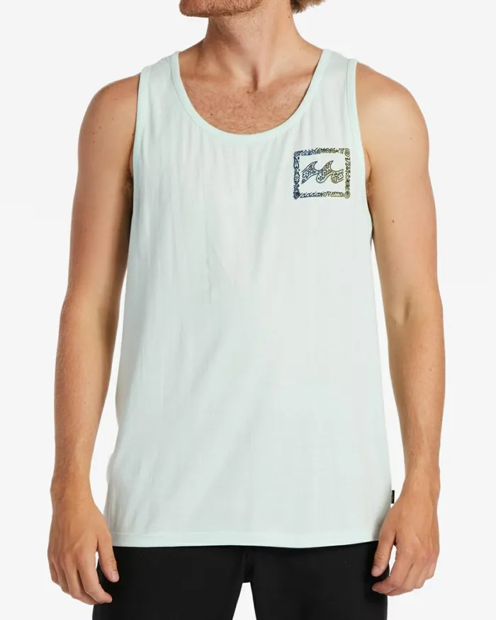 Crayon Wave Vest Seaglass Men Billabong TShirts