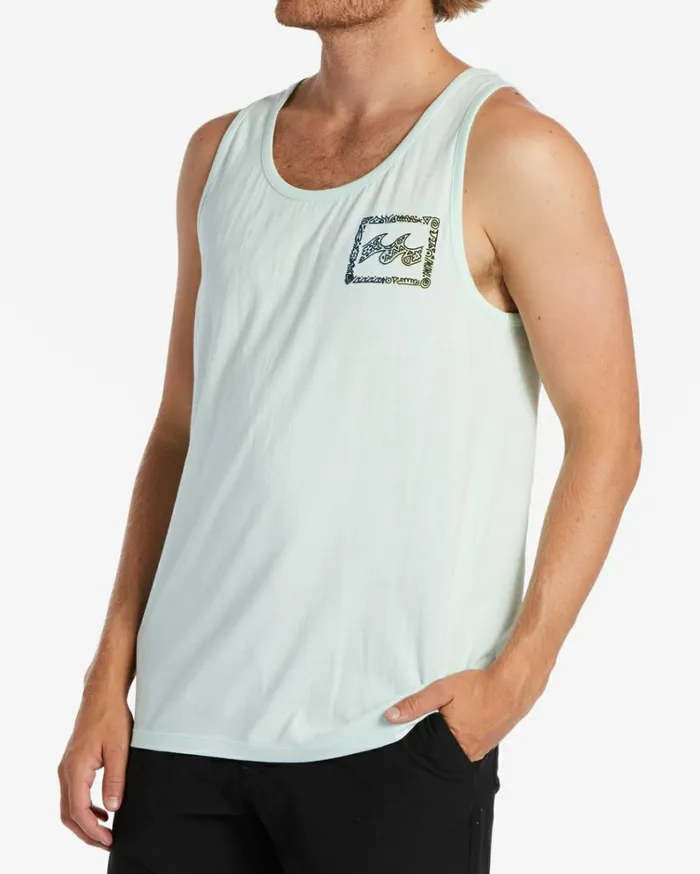 Crayon Wave Vest Seaglass Men Billabong TShirts