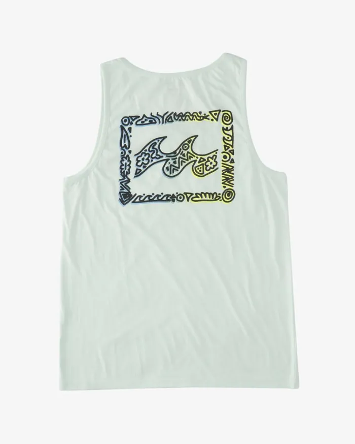 Crayon Wave Vest Seaglass Men Billabong TShirts