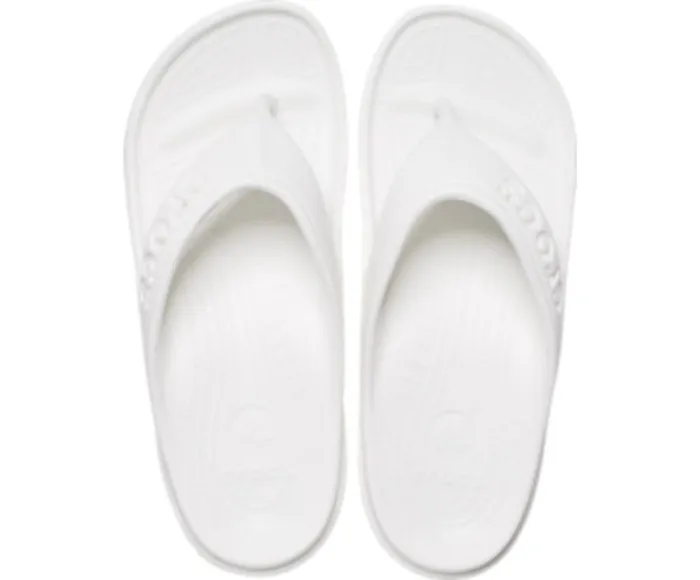Crocs Baya Flip White WomensMens Sandals