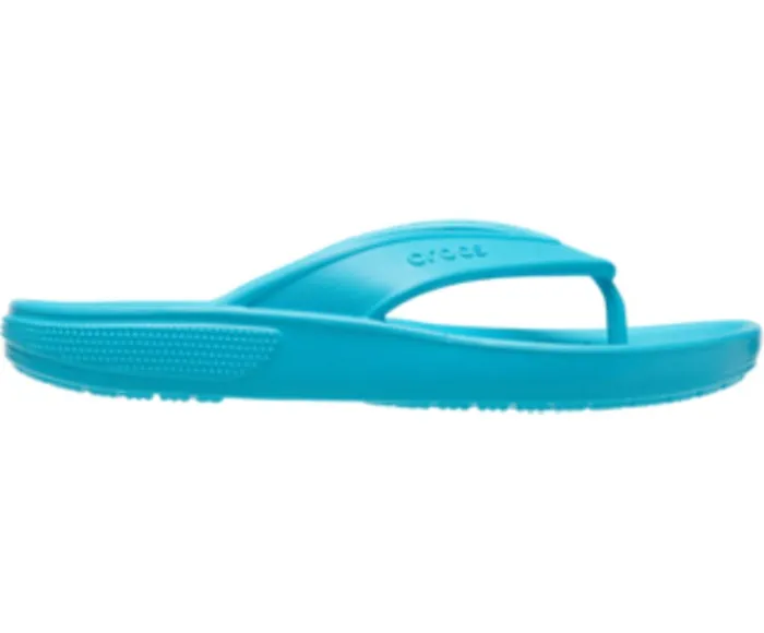 Crocs Classic II Flip Digital Aqua WomensMens Sandals
