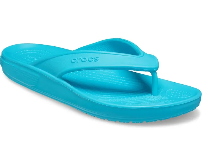Crocs Classic II Flip Digital Aqua WomensMens Sandals