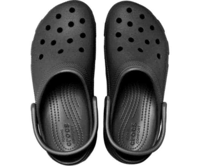Crocs Classic Platform Clog Black Womens Clogs