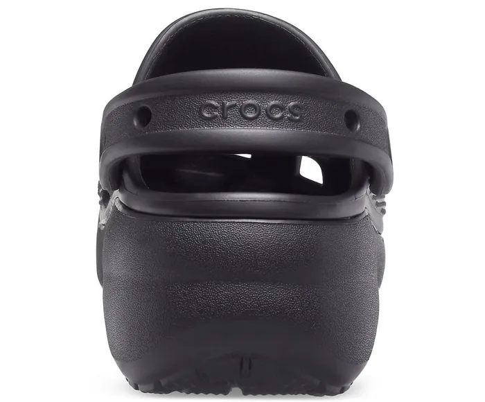 Crocs Classic Platform Clog Black Womens Clogs