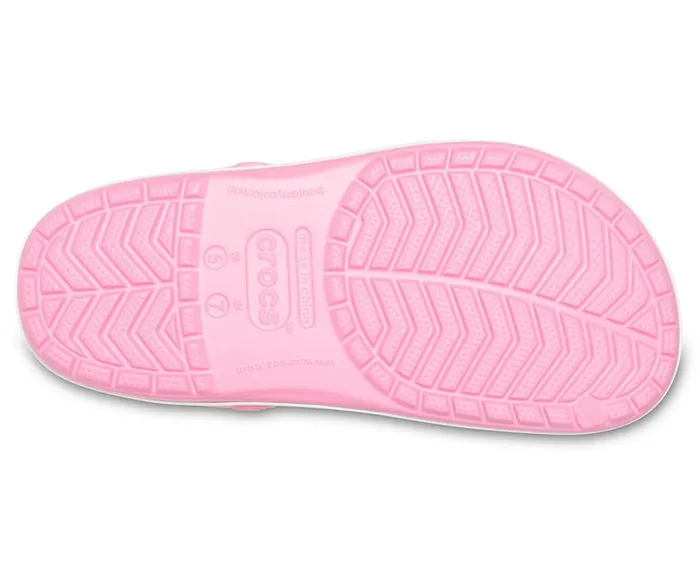 Crocs Crocband Clog Pink Lemonade White WomensMens Clogs