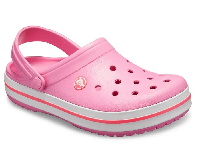 Crocs Crocband Clog Pink Lemonade White WomensMens Clogs