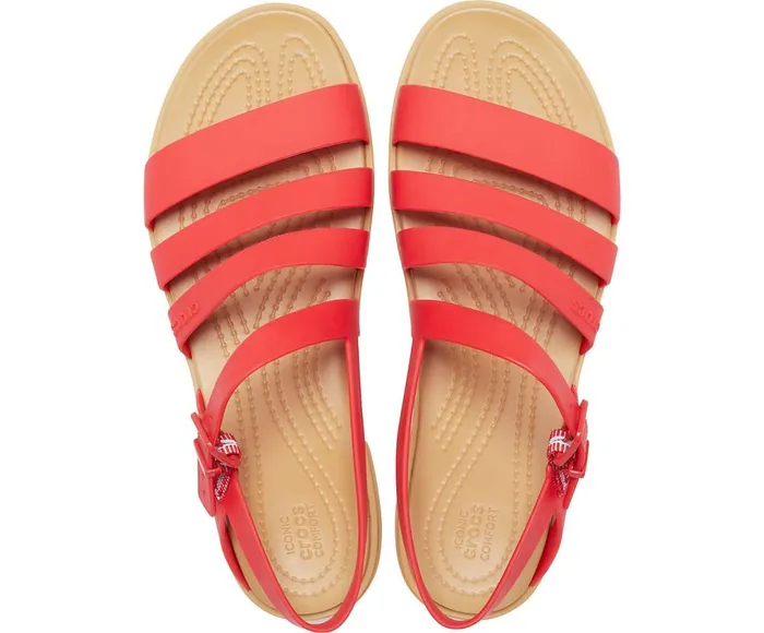 Crocs Crocs Tulum Sandal Flame Womens Sandals