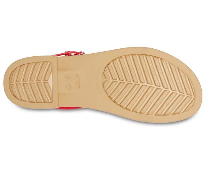Crocs Crocs Tulum Sandal Flame Womens Sandals