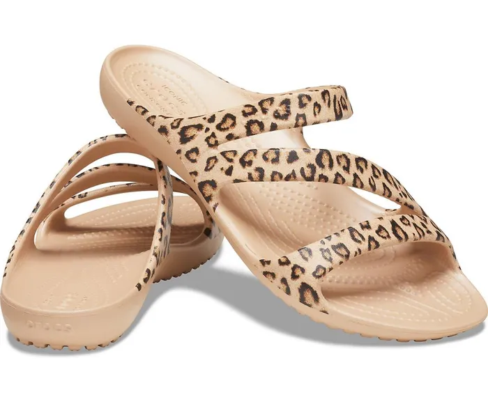 Crocs Kadee II Graphic Sandal Leopard Womens Sandals
