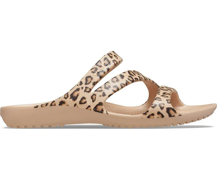 Crocs Kadee II Graphic Sandal Leopard Womens Sandals