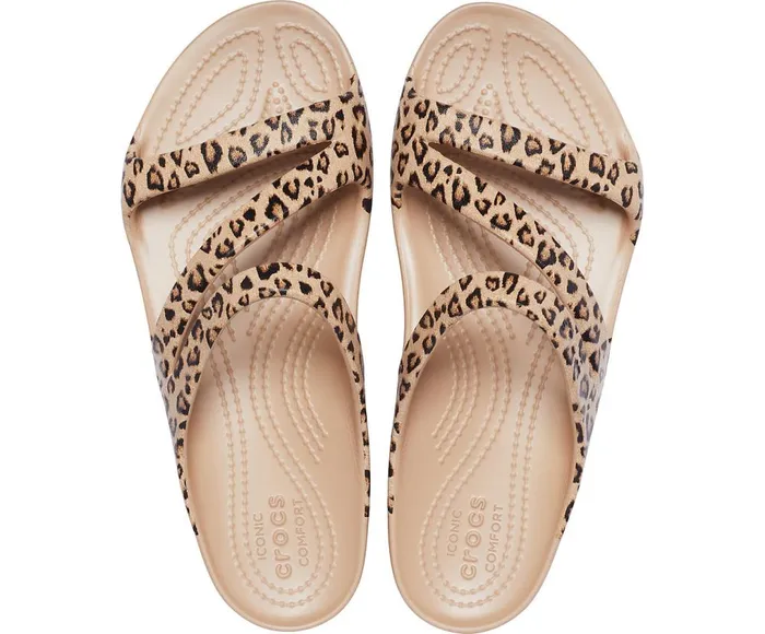 Crocs Kadee II Graphic Sandal Leopard Womens Sandals