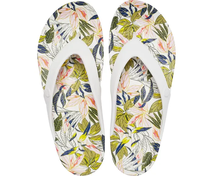 Crocs Kadee II Vera Bradley Flip White Womens Sandals