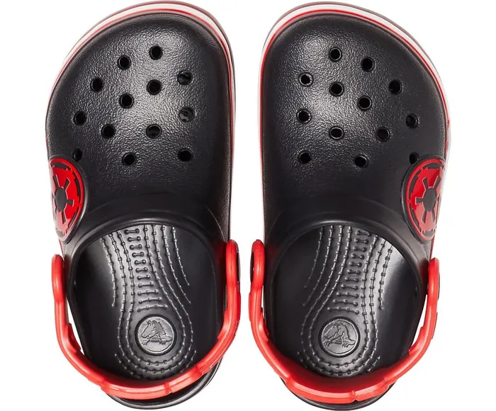 Crocs Kids Crocs Fun Lab Darth Vader Lights Clog Black Boys Clogs