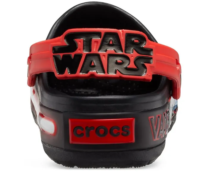 Crocs Kids Crocs Fun Lab Darth Vader Lights Clog Black Boys Clogs