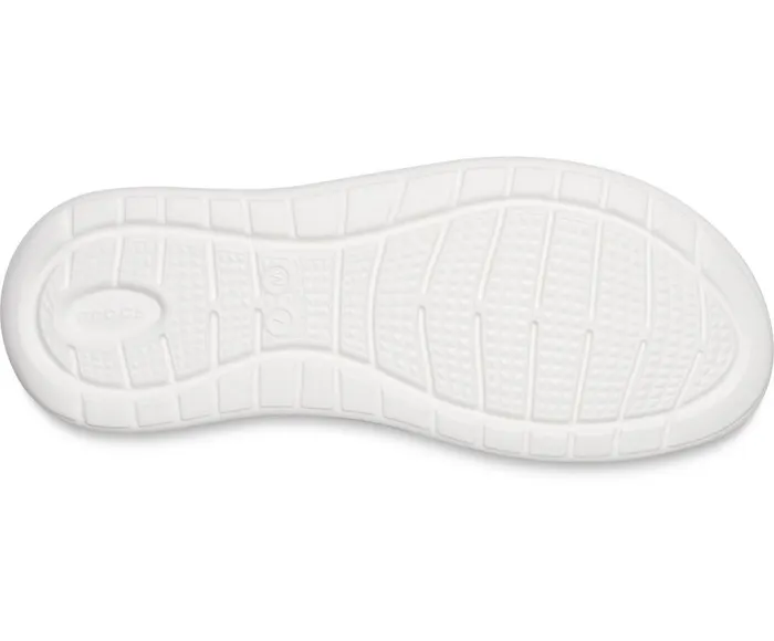 Crocs LiteRide Stretch Sandal Black White Womens Sandals