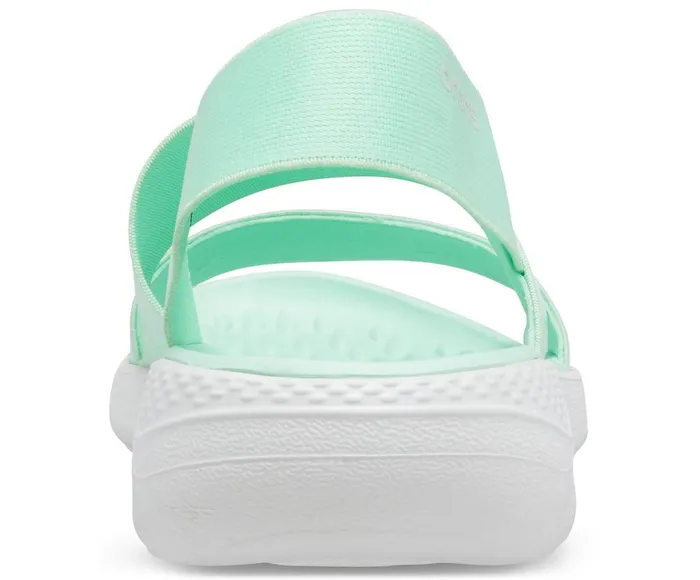 Crocs LiteRide Stretch Sandal Neo Mint Almost White Womens Sandals