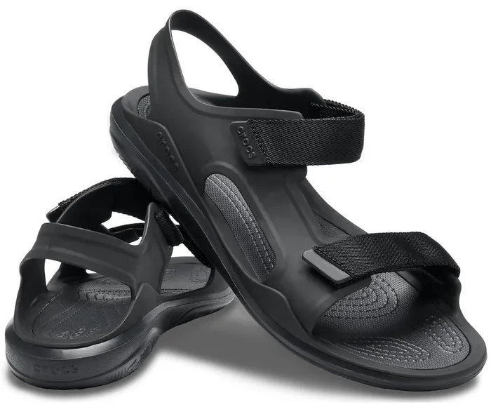 Crocs Swiftwater Expedition Sandal Black Black Mens Sandals
