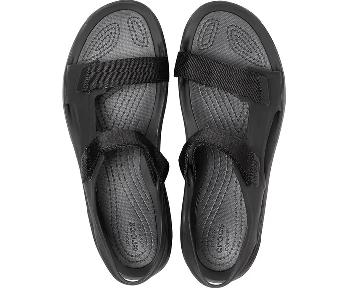 Crocs Swiftwater Expedition Sandal Black Black Mens Sandals