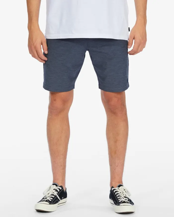 Crossfire Mid Submersible Shorts 19034 Navy Men Billabong Shorts
