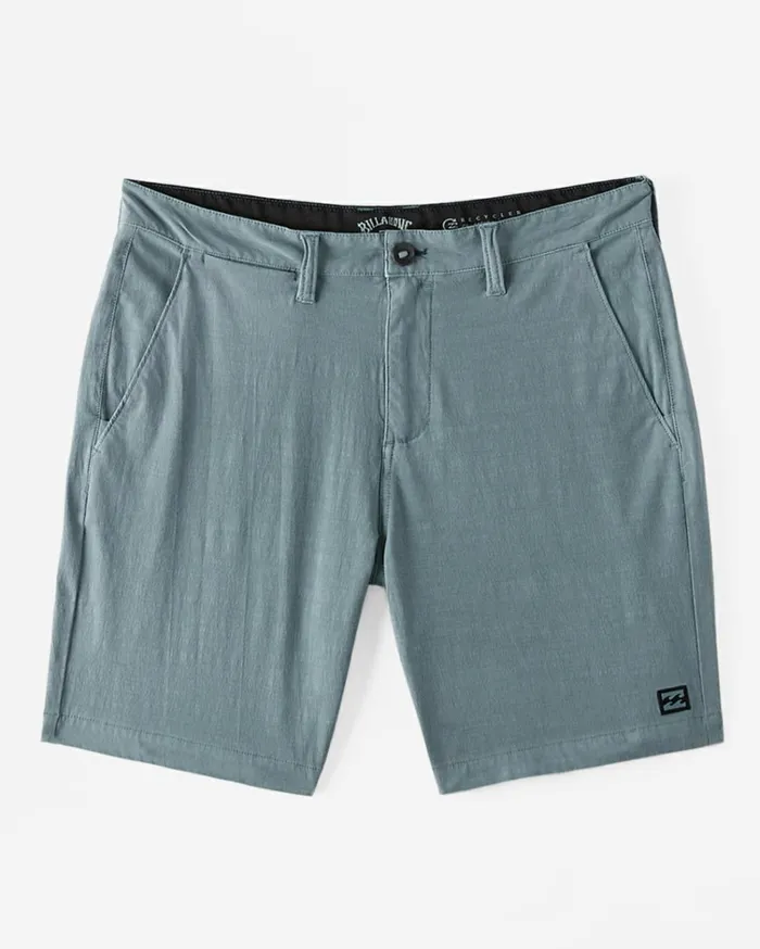 Crossfire Wave Washed 18034 Hybrid Submersible Shorts Blue Haze Men Billabong Shorts