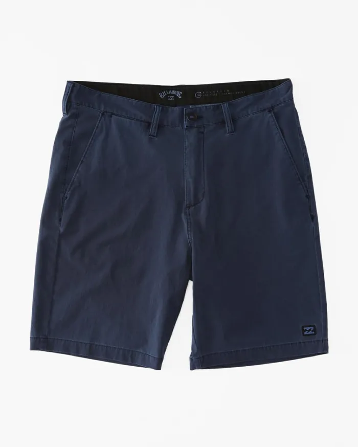 Crossfire Wave Washed 18034 Hybrid Submersible Shorts Indigo Men Billabong Shorts