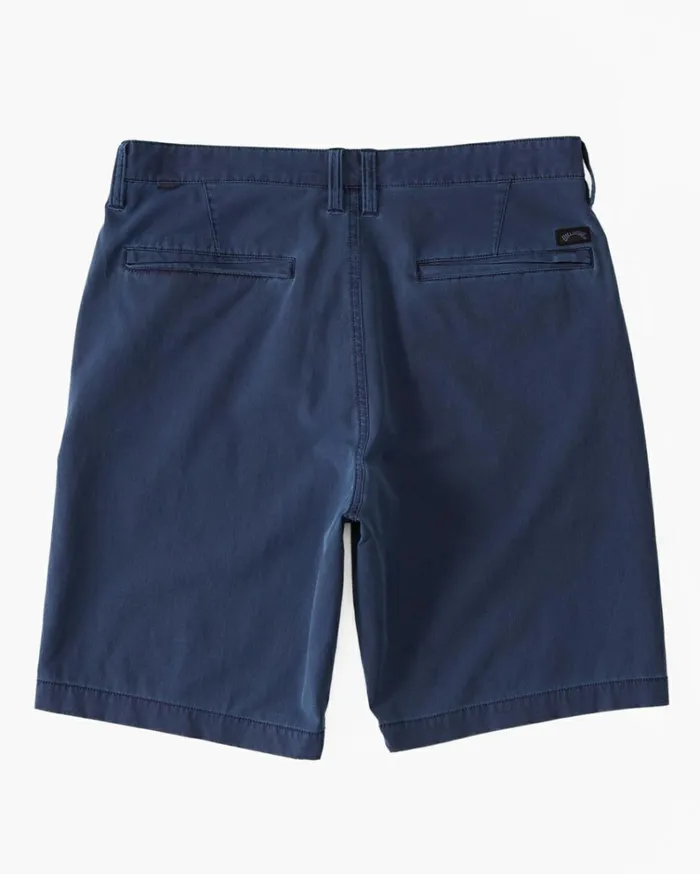 Crossfire Wave Washed 18034 Hybrid Submersible Shorts Indigo Men Billabong Shorts