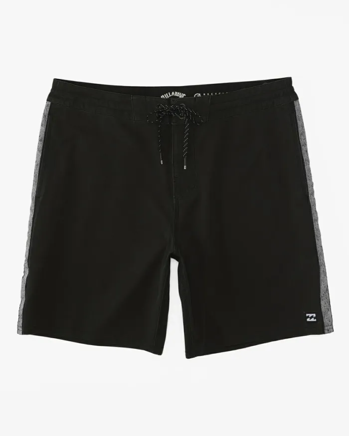 D Bah Lo Tide 18034 Boardshorts Black Men Billabong Side Pockets