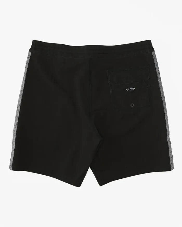 D Bah Lo Tide 18034 Boardshorts Black Men Billabong Side Pockets