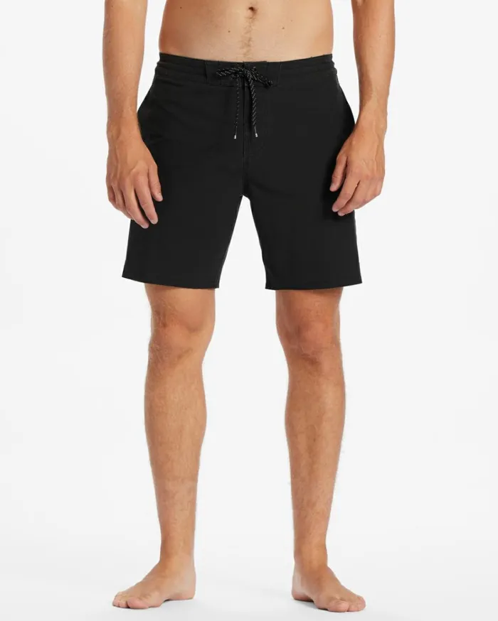 D Bah Lo Tide 18034 Boardshorts Black Men Billabong Side Pockets