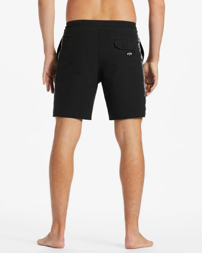 D Bah Lo Tide 18034 Boardshorts Black Men Billabong Side Pockets