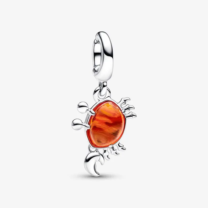 Dangle Charms Women Pandora Disney The Little Mermaid Sebastian Crab Dangle Charm
