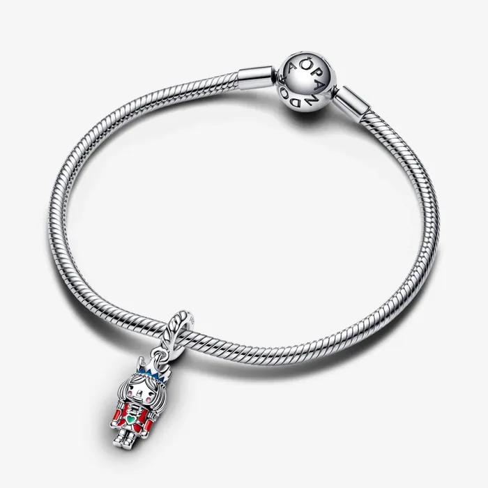 Dangle Charms Women Pandora Festive Nutcracker 2022 Dangle Charm