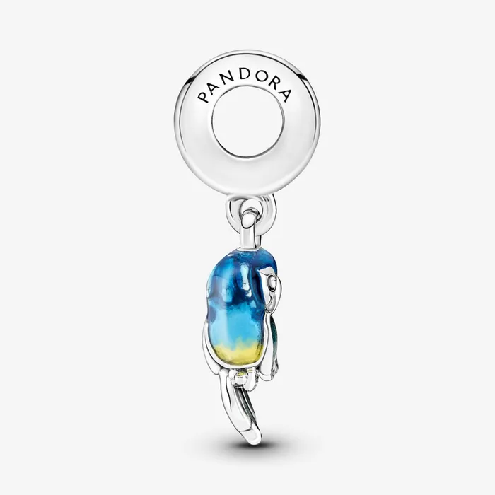 Dangle Charms Women Pandora Jungle Paradise Parrot Dangle Charm
