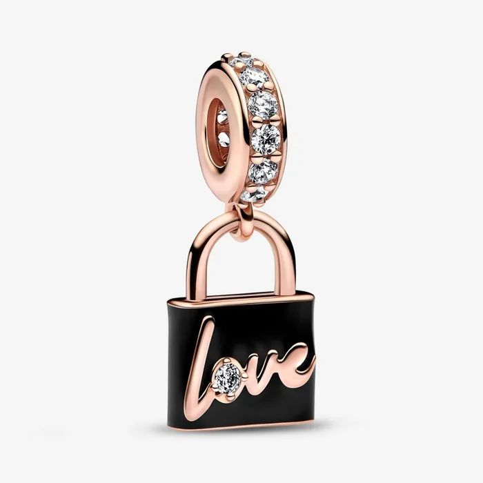 Dangle Charms Women Pandora Love Padlock Dangle Charm