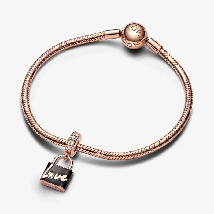 Dangle Charms Women Pandora Love Padlock Dangle Charm