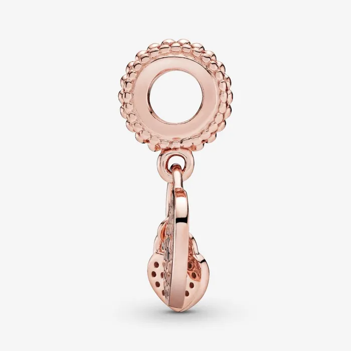 Dangle Charms Women Pandora Pav Heart Padlocks Dangle Charm