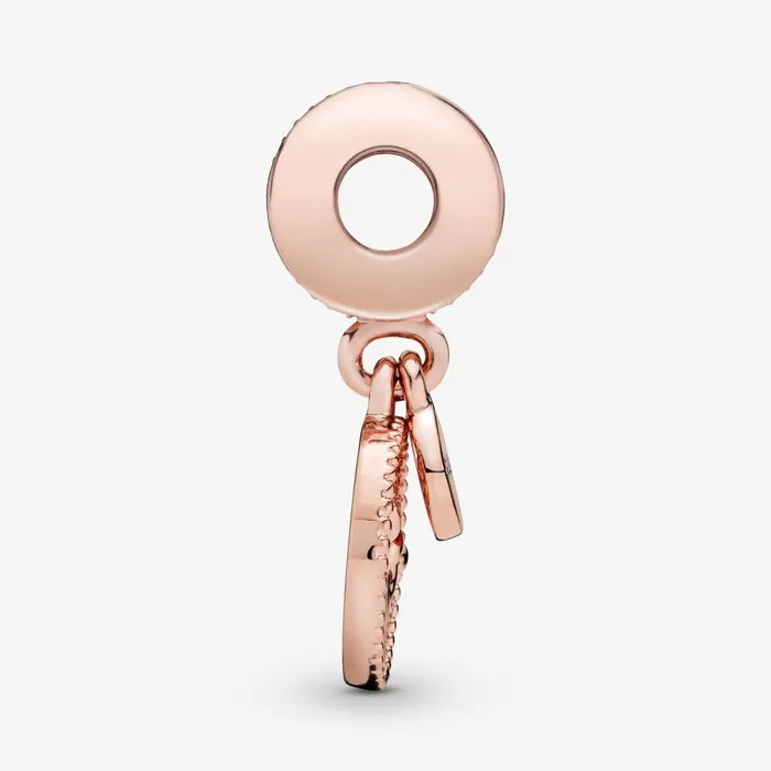 Dangle Charms Women Pandora Sparkling Family Tree Dangle Charm Rose Gold Plated