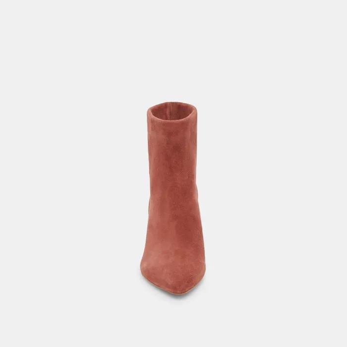 Dee Booties Cinnamon Suede Women Dolce Vita Boots and Booties