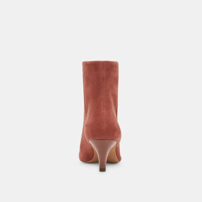 Dee Booties Cinnamon Suede Women Dolce Vita Boots and Booties