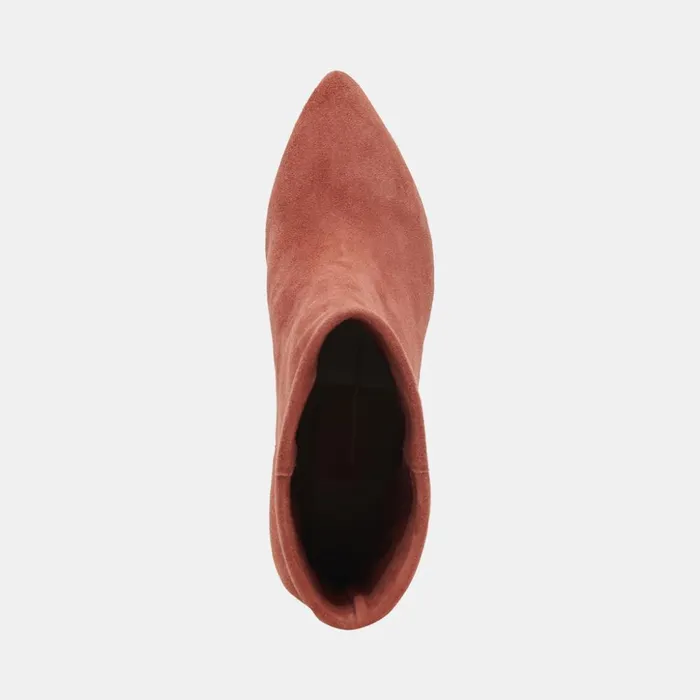 Dee Booties Cinnamon Suede Women Dolce Vita Boots and Booties