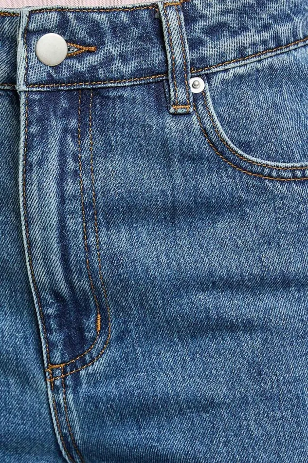 Dexter Jeans 8211 High Waisted Straight Leg Denim Jeans In Dark Blue Wash Women Showpo Conscious