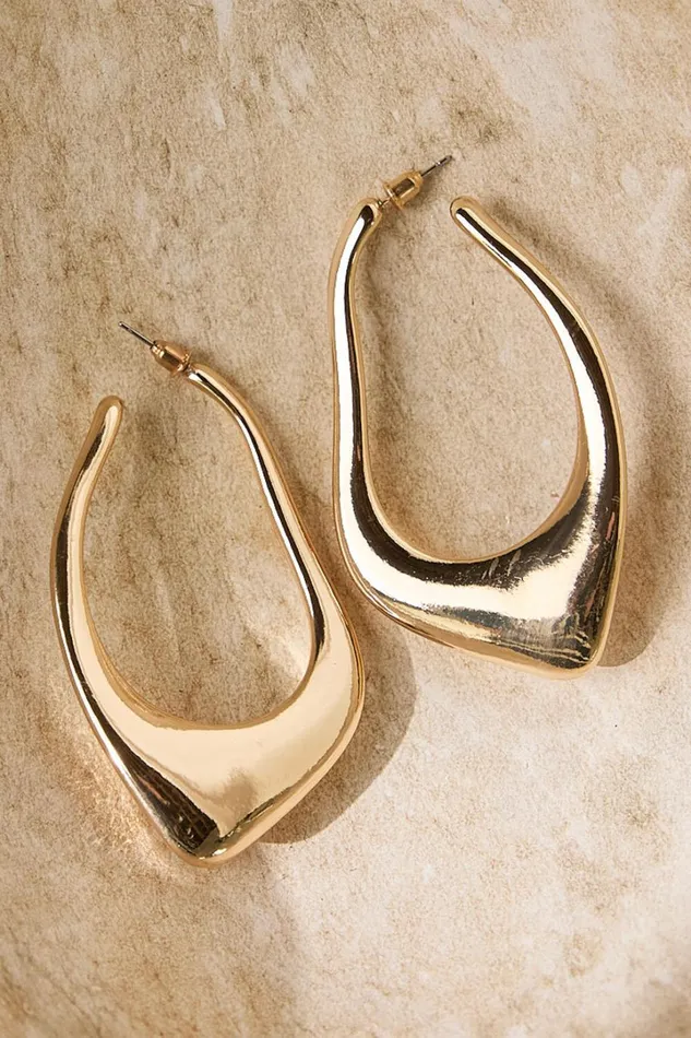 Diana Earrings In Gold Women Showpo Earrings