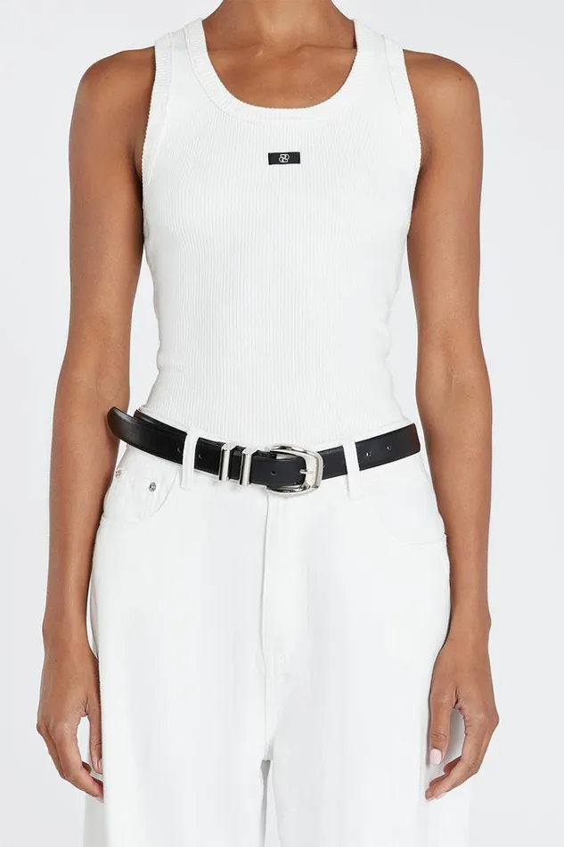 DISSH Belts WINDSOR BLACK LEATHER BELT 8211 Women