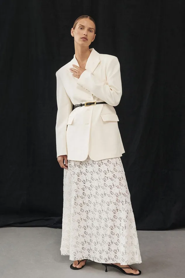 DISSH Blazers LIV CREAM BOYFRIEND BLAZER 8211 Women