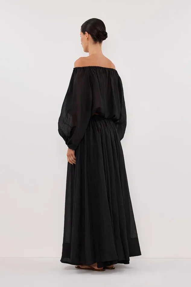 DISSH Co Ord Sets SELENE BLACK RAMIE LONGSLEEVE TOP 8211 Women