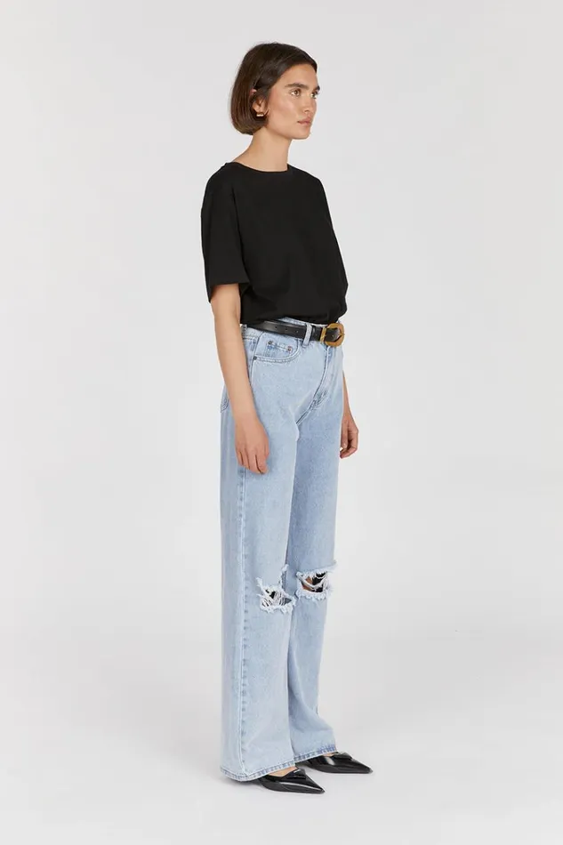 DISSH Jeans ARCHIE BLUE HIGH RISE RIPPED JEAN 8211 Women