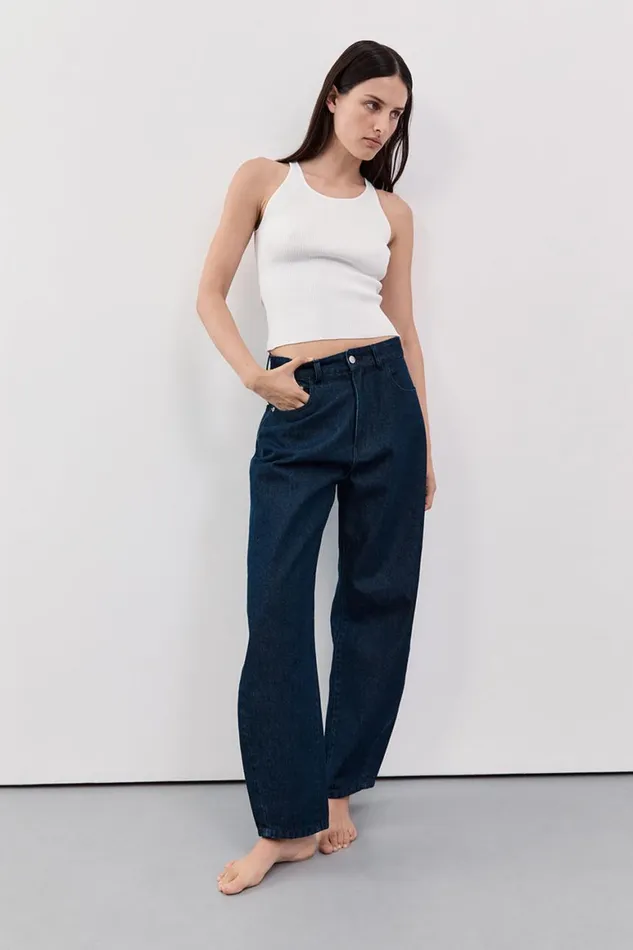 DISSH Jeans CALEB INDIGO BARREL LEG JEAN 8211 Women