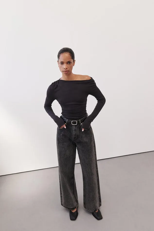 DISSH Jeans REAGAN 20 BLACK SLOUCHY JEAN 8211 Women