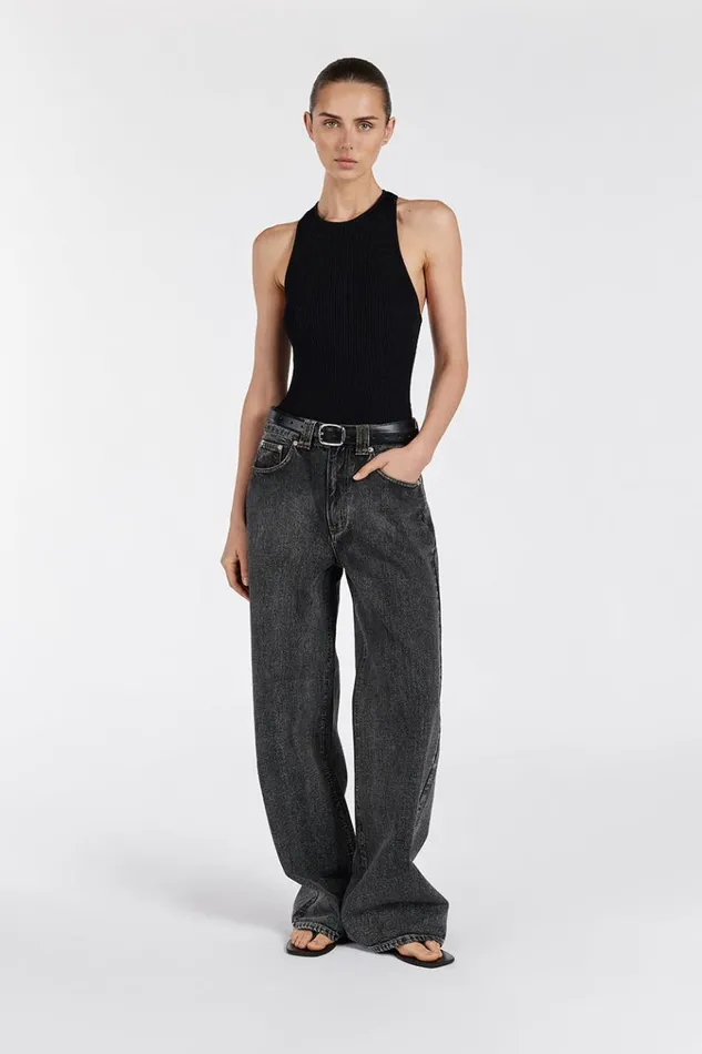 DISSH Jeans REAGAN 20 BLACK SLOUCHY JEAN 8211 Women